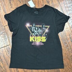 PROJECT KARMA KISS TEE IN BLACK XL NWT
